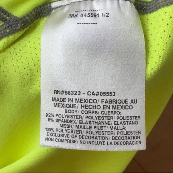 Nike Pro Combat Men's Athletic Shirt Fitted Long Sleeve - Size XL - Venom Green - Picture 5 of 7